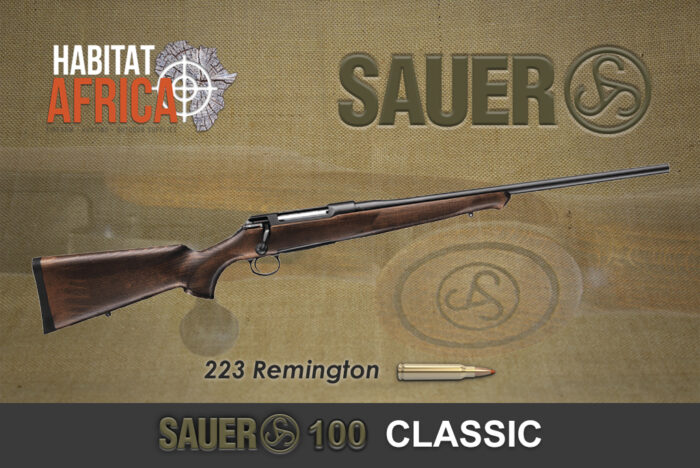 Sauer 100 Classic 223 Remington Habitat Africa