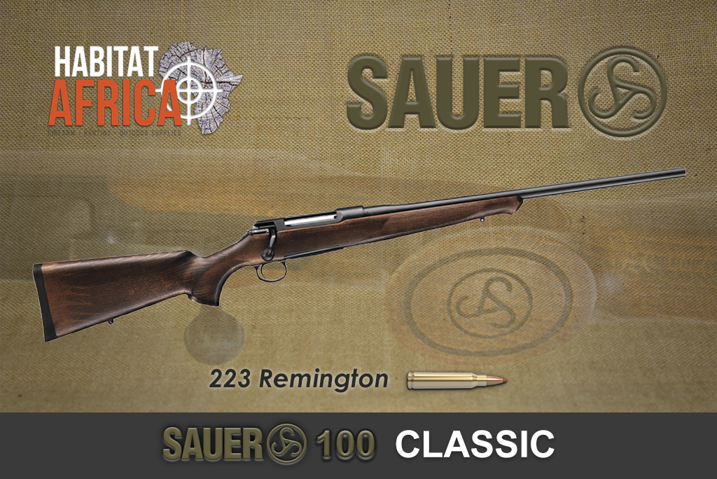 Sauer 100 Classic 223 Remington Habitat Africa