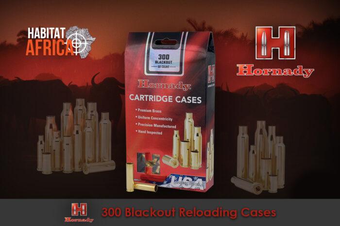 Hornady 300 Blackout Reloading Brass Cases Habitat Africa