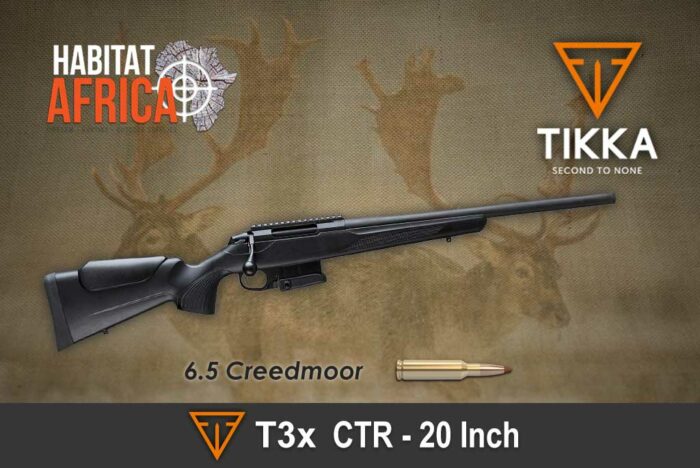 Tikka T3x CTR Rifle 6.5 Creedmoor 20 inch