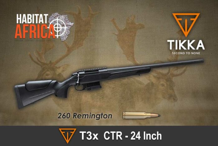 Tikka T3x CTR Rifle 260 Remington 24 inch