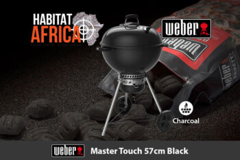 Weber MASTER TOUCH 57cm Charcoal Braai Black