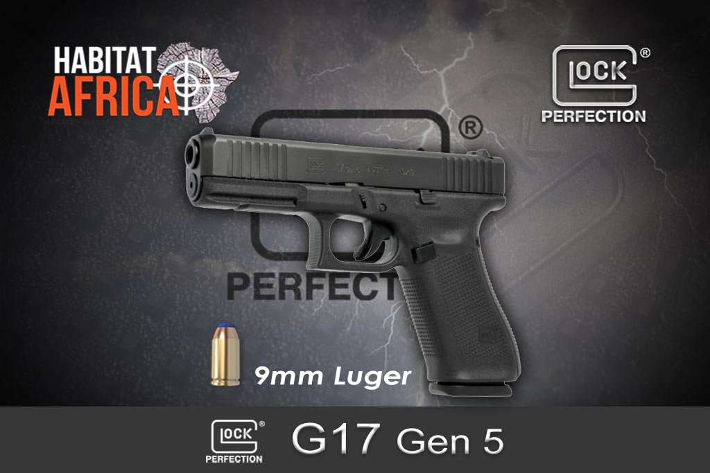 Glock 17 Gen 5 9mm Luger Habitat Africa 1