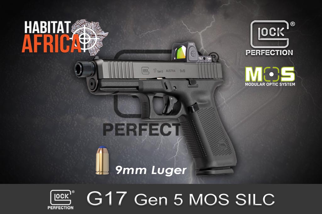 Glock 17 Gen 5 9mm Luger MOS Silc Habitat Africa