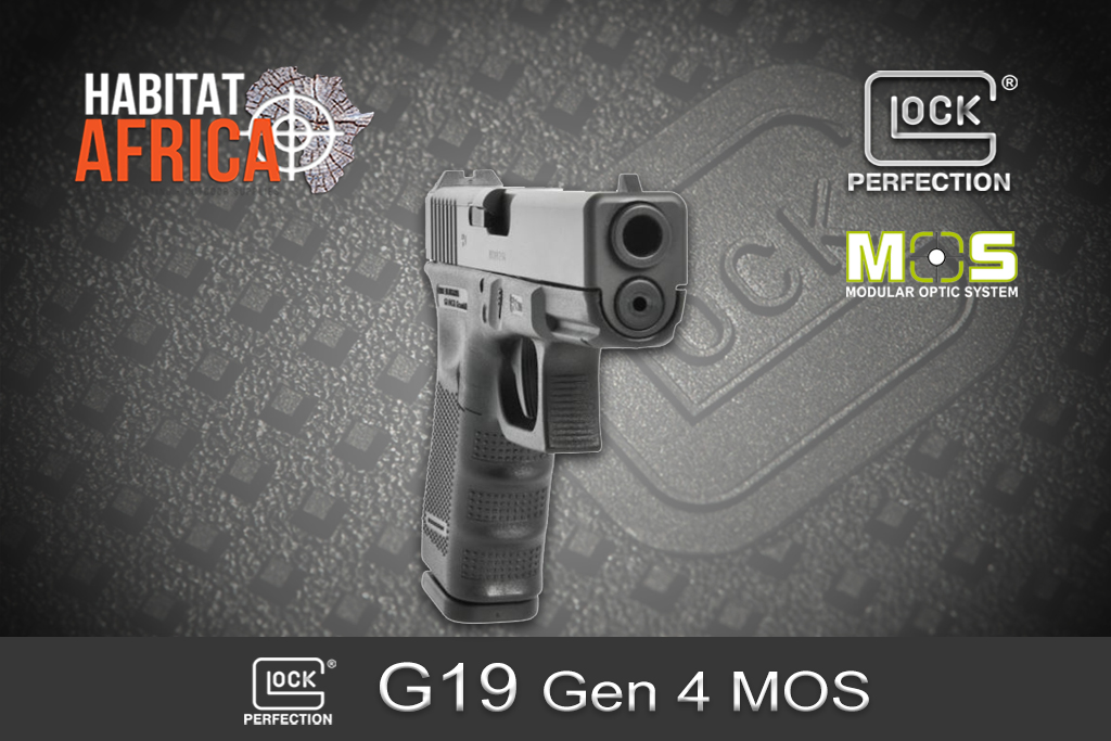 Glock 19 Gen 4 MOS 9mm Luger Habitat Africa 3