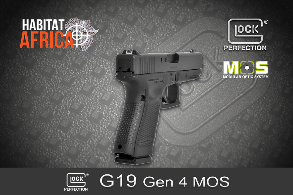 Glock 19 Gen 4 MOS 9mm Luger Habitat Africa 5