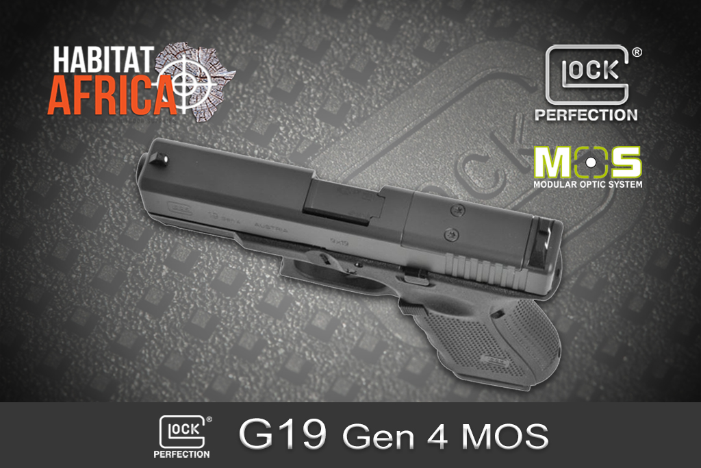 Glock 19 Gen 4 MOS 9mm Luger Habitat Africa 6