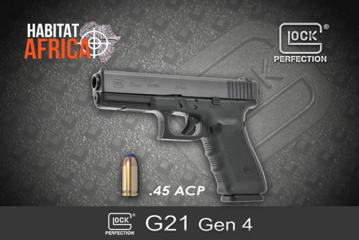 Glock 21 Gen 4 45 ACP Habitat Africa