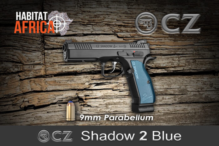 CZ Shadow 2 Blue 9mm Parabellum Habitat Africa