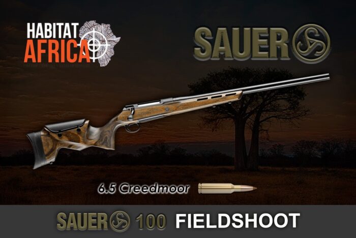 Sauer 100 Fieldshoot 6.5 Creedmoor Rifle Habitat Africa