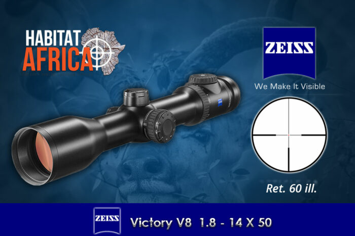 Zeiss-Victory-V8-1.8-14X50-Ret60-ill-RifleScope-Habitat-Africa