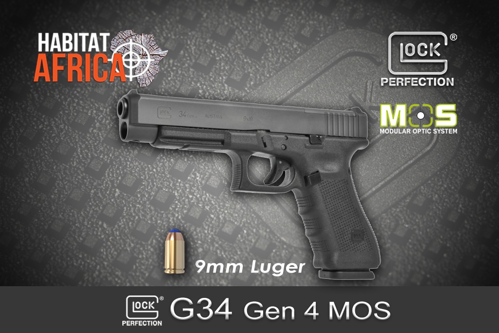 Glock 34 Gen 4 MOS 9mm Luger Habitat Africa 2