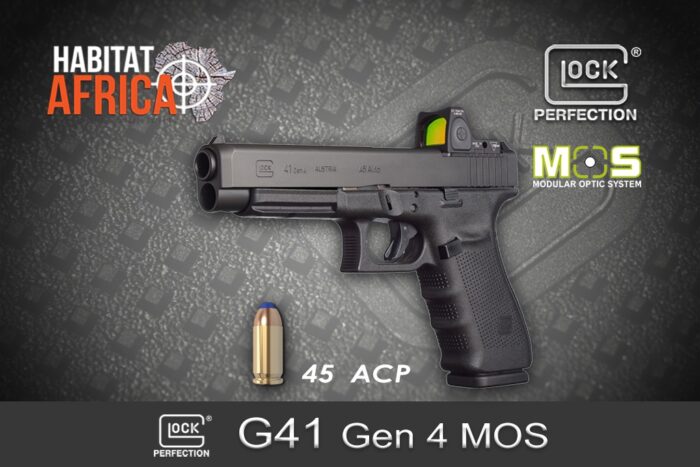 Glock 41 Gen 4 MOS 45 ACP Habitat Africa