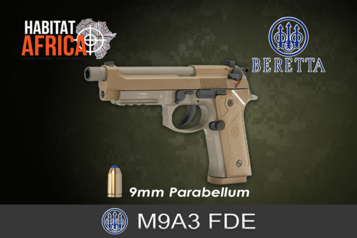 Beretta M9A3 Pistol Habitat Africa