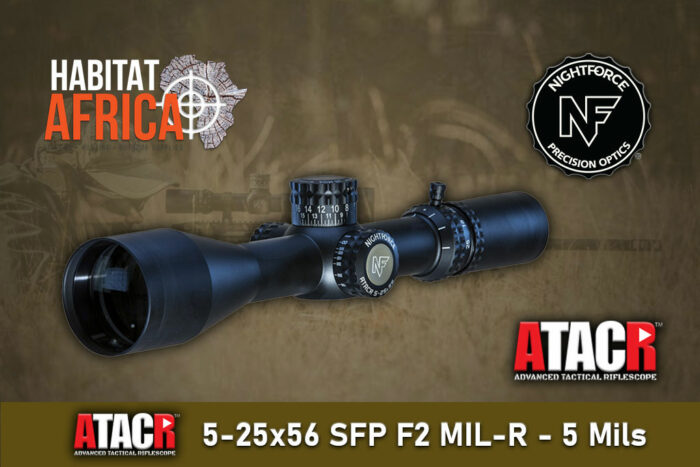 NightForce-ATACR-5-25x56-SFP-F2-MIL-R-5-Mils-Riflescope-Habitat-Africa-New