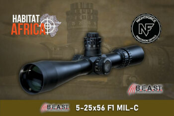 NightForce BEAST 5-25×56 F1 MIL-C Riflescope