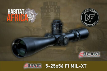 NightForce BEAST 5-25×56 F1 MIL-XT Riflescope