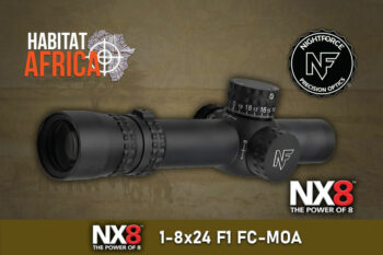 NightForce NX8 1-8×24 F1 FC-MOA Riflescope