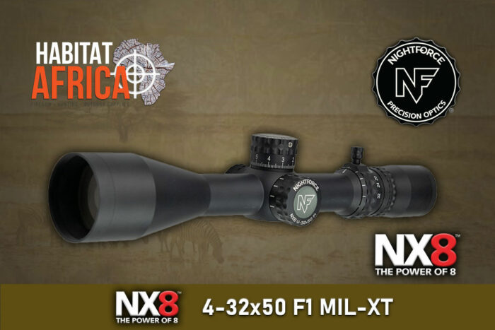 NightForce-NX8-4-32x50-F1-MIL-XT-Riflescope-Habitat-Africa-New