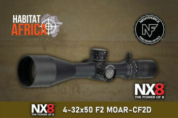 NightForce NX8 4-32×50 F2 MOAR-CF2D Riflescope