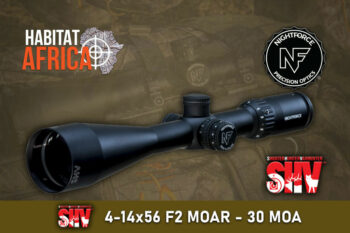 NightForce SHV 4-14×56 MOAR ill Riflescope