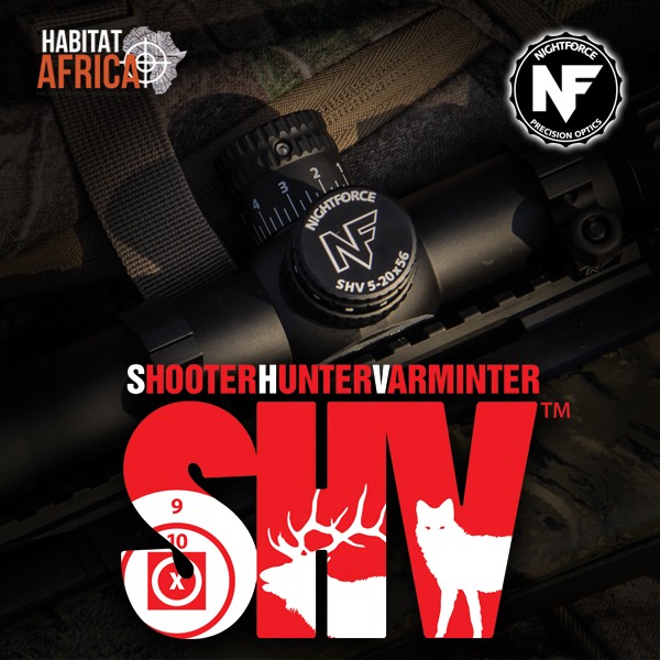 NightForce SHV Riflescopes Habitat Africa 1