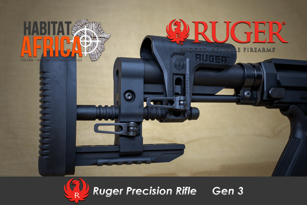 Ruger Precision Rifle Adjustable stock Habitat Africa