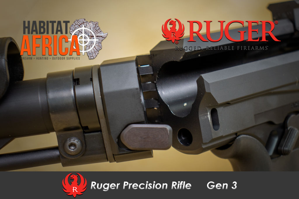 Ruger Precision Rifle folding stock Habitat Africa