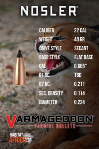 Nosler-Varmageddon-FB-Tipped-22-Cal-40-grain-Habitat-Africa-2