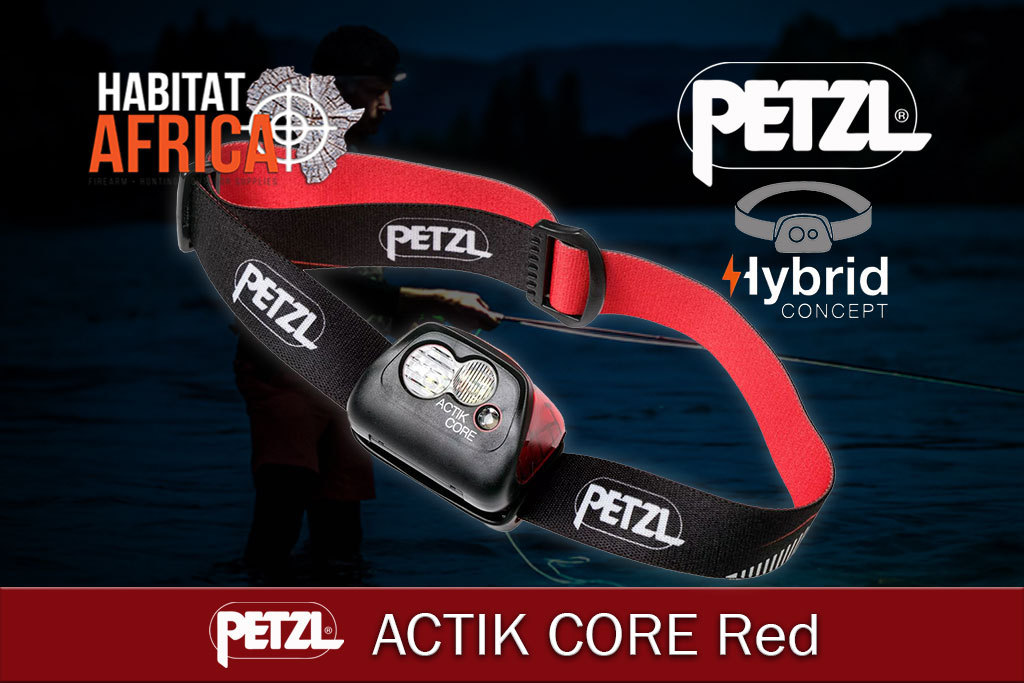 Petzl-Actik-Core-450-Red-Headlamp-Habitat-Africa-1