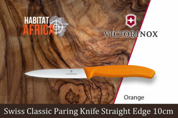 Victorinox Swiss Classic Paring Knife Straight Edge 10cm Orange