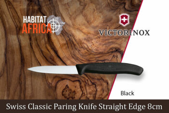 Victorinox Swiss Classic Paring Knife Straight Edge 8cm Black
