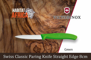 Victorinox Swiss Classic Paring Knife Straight Edge 8cm Green