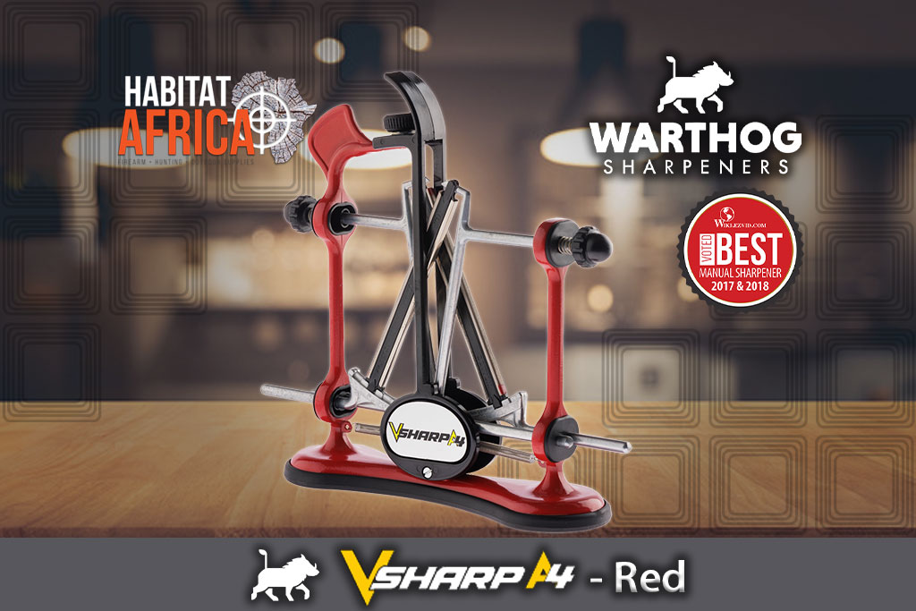 Warthog-V-Sharp-A4-Sharpener-Red-Habitat-Africa