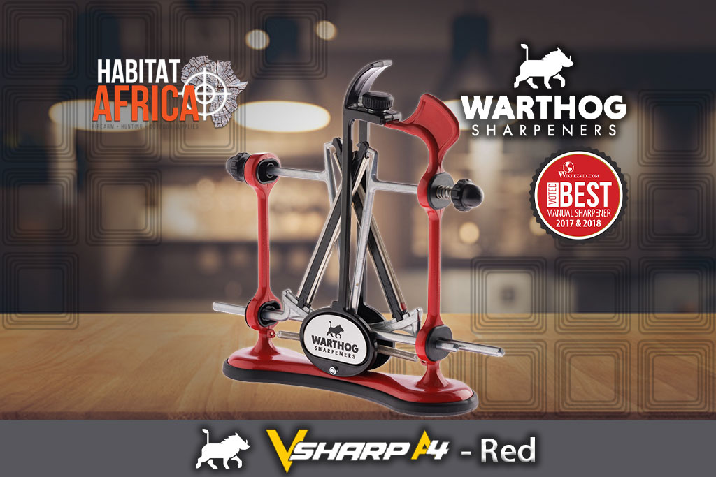 Warthog-V-Sharp-A4-Sharpener-Red-Habitat-Africa