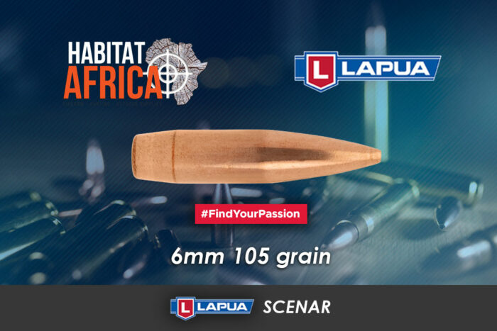 Lapua-SCENAR-6-MM-.243-105gr-Habitat-Africa-Bullets