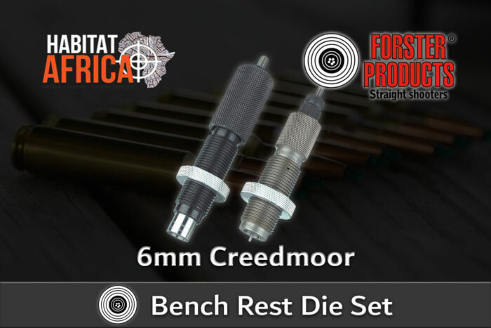 Forster-Bench-Rest-Die-Set-6mm-Creedmoor-Habitat-Africa