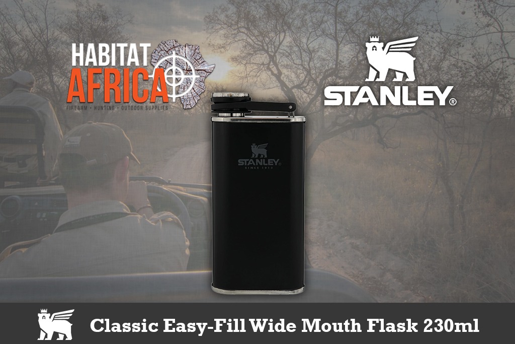 Stanley-Classic-Easy-Fill-Wide-Mouth-Flask-230ml-Matte-Black-Habitat-Africa-1