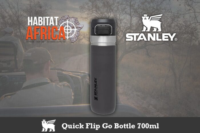 Stanley-Quick-Flip-Go-Bottle-700ml-Charcoal-Habitat-Africa-1
