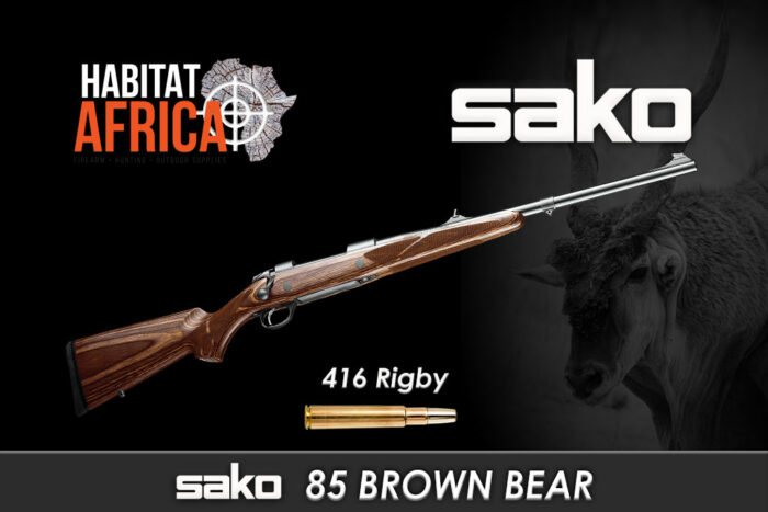 Sako Rifles | Model 85 Brown Bear | 416 Rigby | Habitat Africa