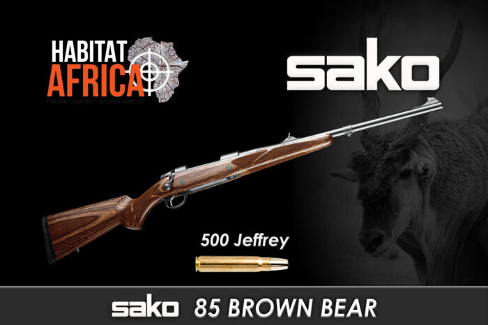Sako Rifles | Model 85 Brown Bear | 500 Jeffrey | Habitat Africa