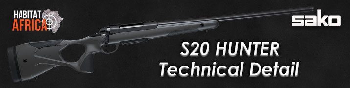 Sako S20 Hunter Rifles - Habitat Africa | Gun Shop | South Africa