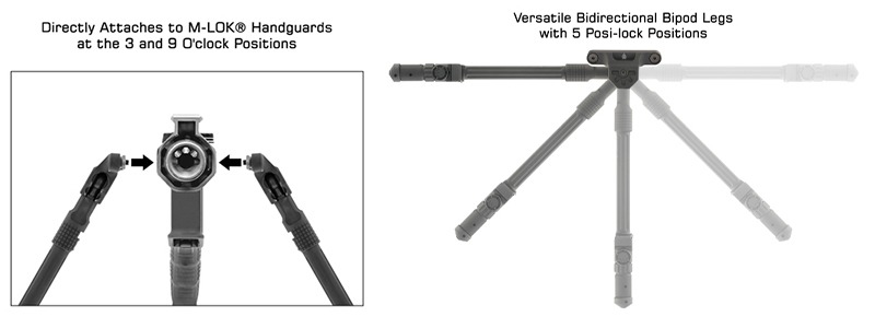 Recon-Flex-II-M-LOK-Bipod-7″-9″-Features