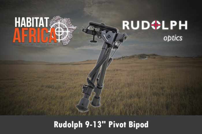 Rudolph 9-13 Pivot Bipod Habitat Africa
