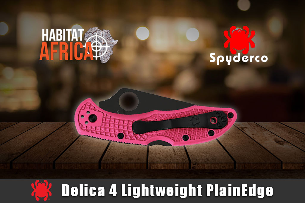 Spyderco-Delica-4-Lightweight-Black-Blade-PlainEdge-Pink-Habitat-Africa-2
