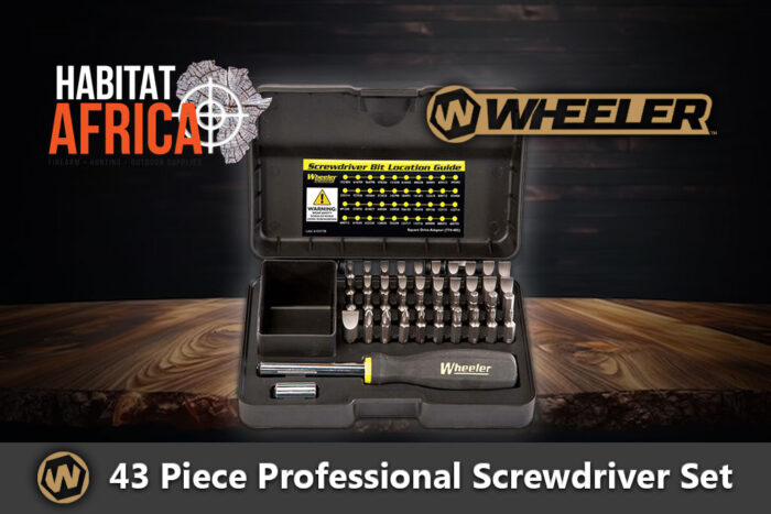 Wheeler-43-Piece-Professional-Gunsmithing-Screwdriver-Set-Habitat-Africa-new