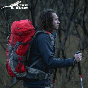 First Venus III 65L Hiking Pack Burgandy