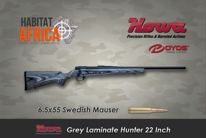 Howa-Grey-Laminate-Hunter-22-Inch-6.5x55-Swedish-Mauser-Habitat-Africa