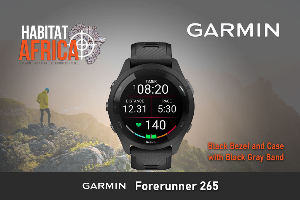 Garmin-Forerunner-265-Black-with-Black-Gray-band-Habitat-Africa