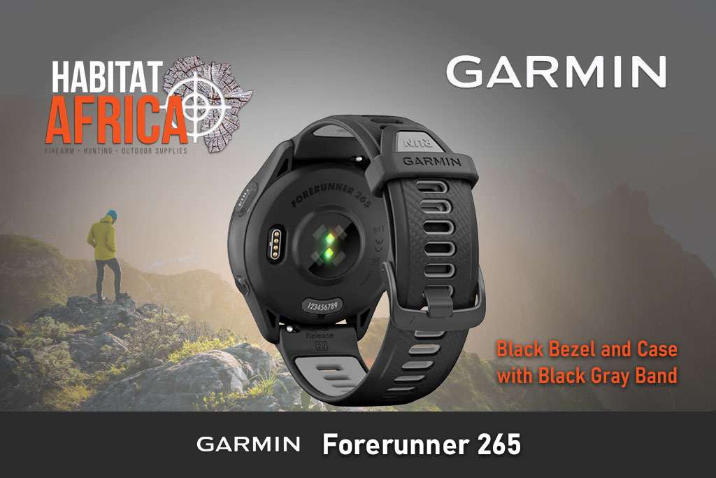 Garmin-Forerunner-265-Black-with-Black-Gray-band-Habitat-Africa